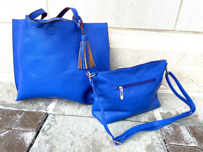 Reversable Tote with Tassel (2 color options)