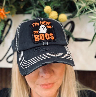 I'm Here For The Boos Hat (3 color options)