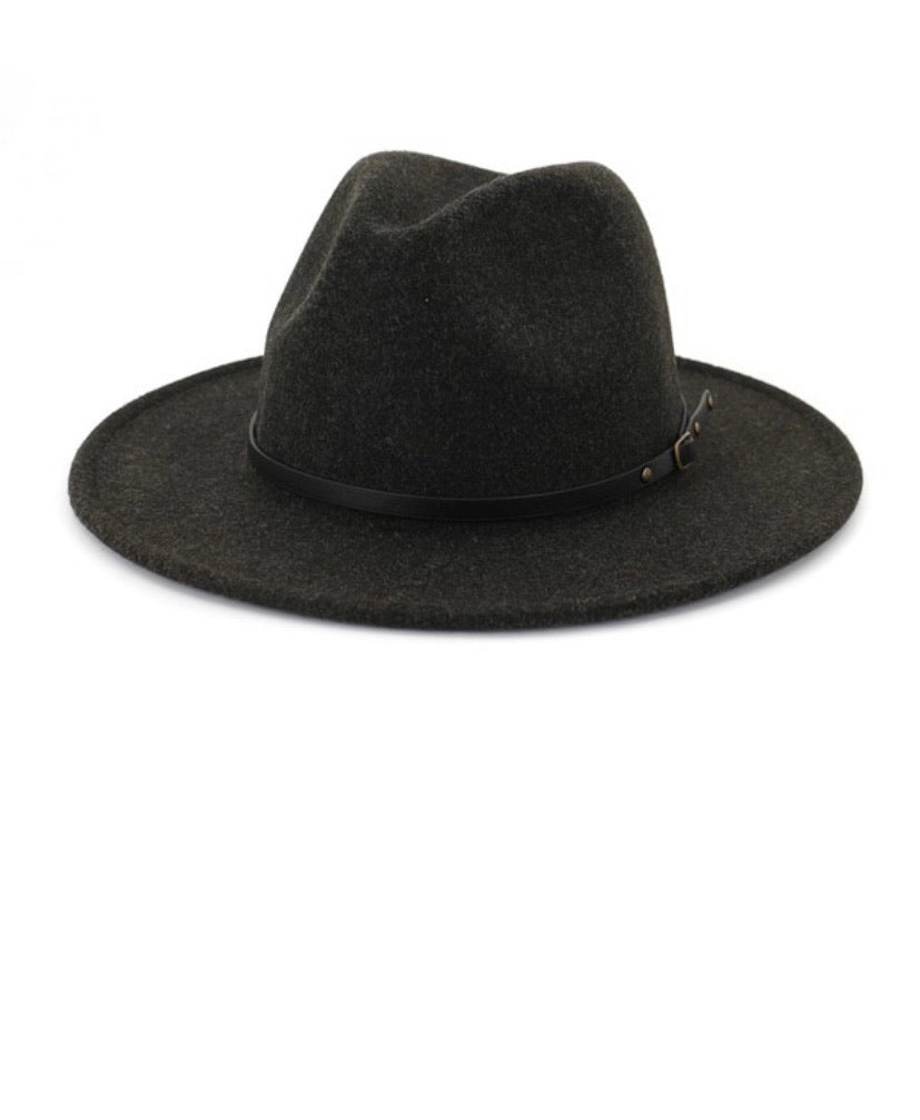 Thin Belt Felt Fedora + colors