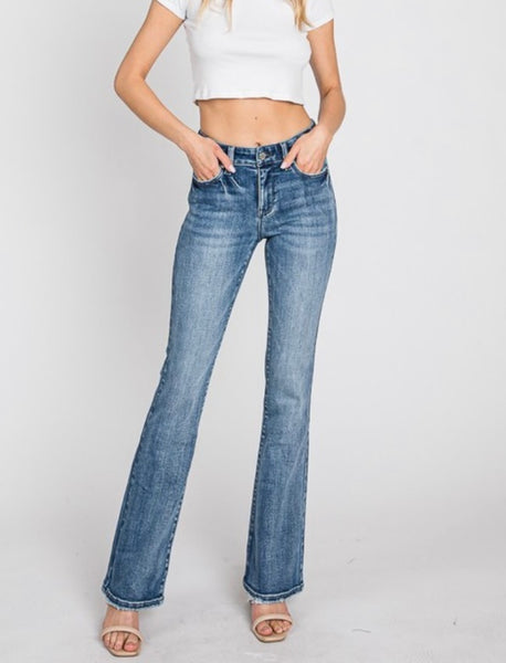 She's A Classic Medium Wash BootCut Jean