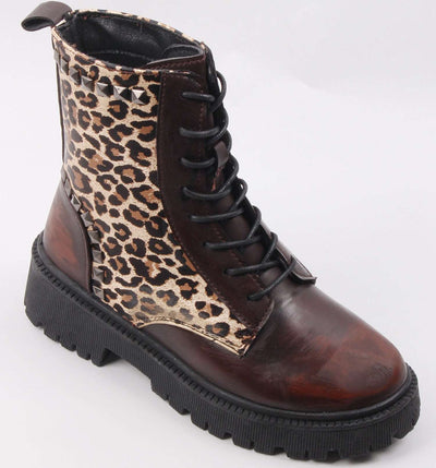 Dream 3 Black Leopard Boot