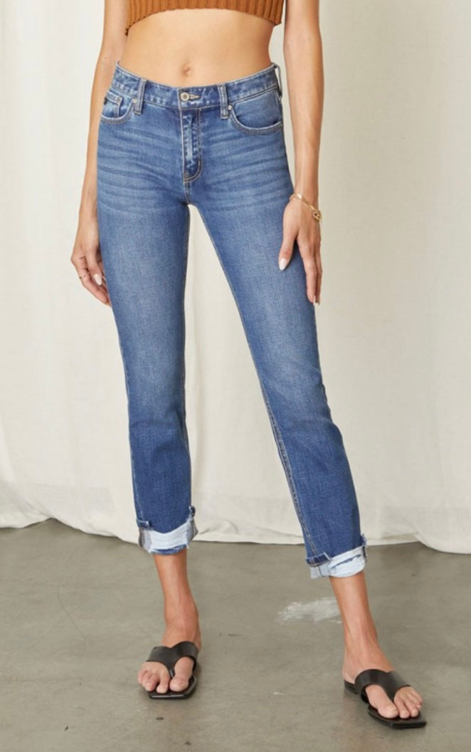 Glory Mid rise Skinny By Kan Can