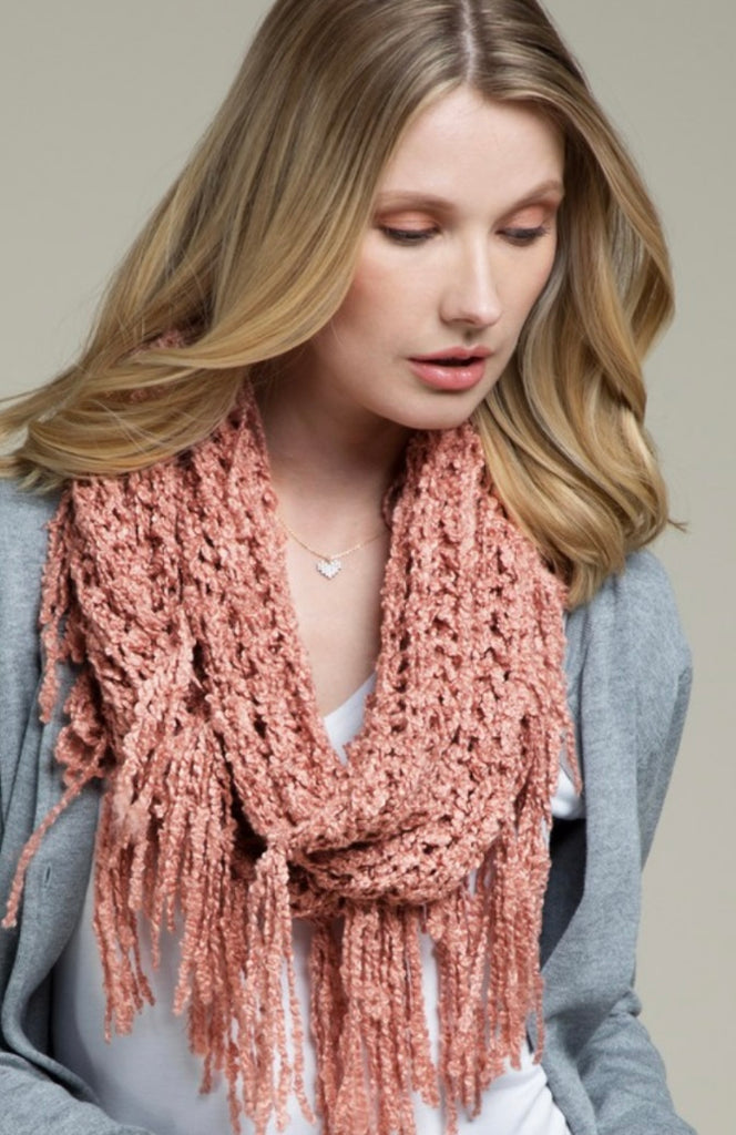 Net Infinity Scarf (3 Colors)