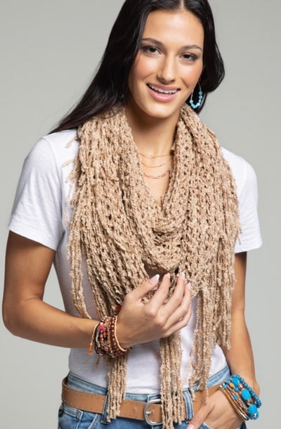 Net Infinity Scarf (3 Colors)