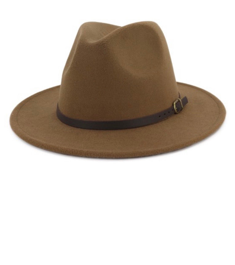 Thin Belt Felt Fedora + colors