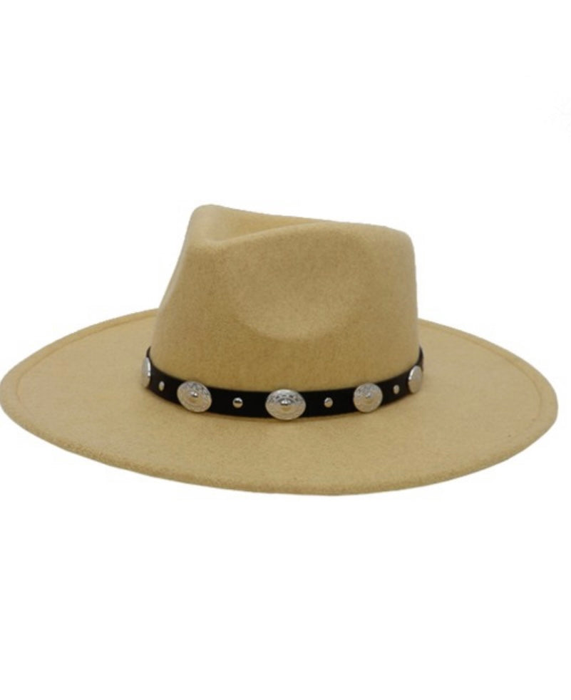 Boho Gypsy Heather Felt Hat (4 colors)