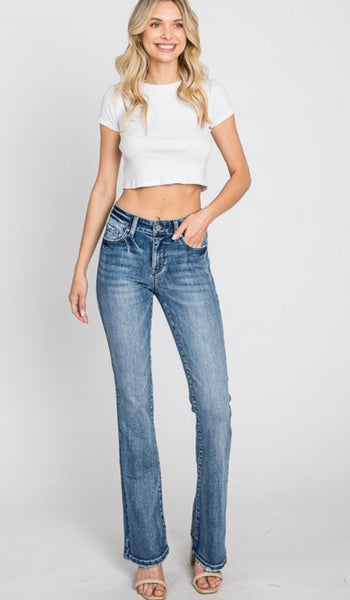She's A Classic Medium Wash BootCut Jean