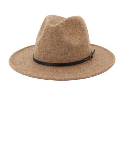 Thin Belt Felt Fedora + colors